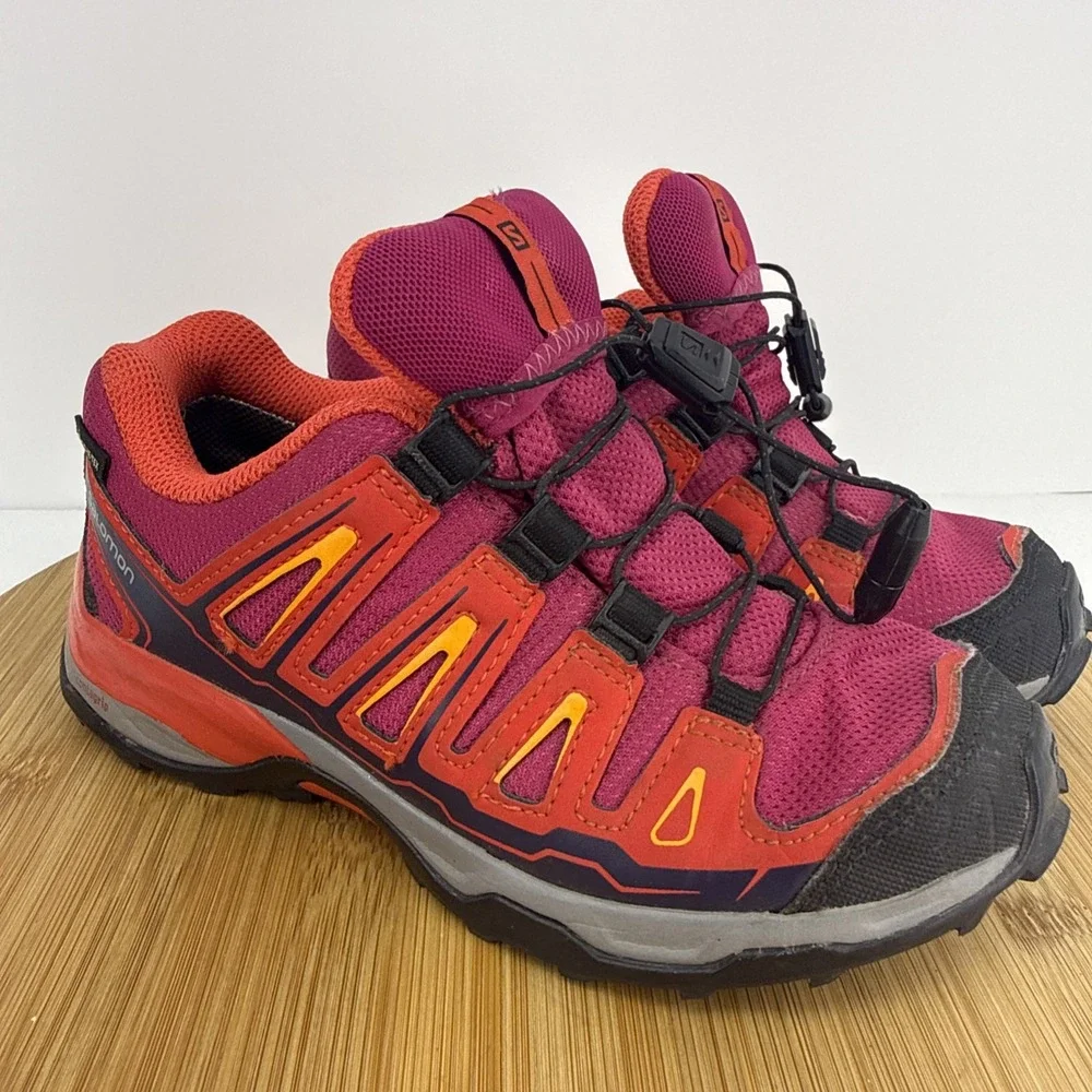Salomon X-Ultra Gore-Tex Hiking Shoes Youth Size 1 Waterproof 171383 392917